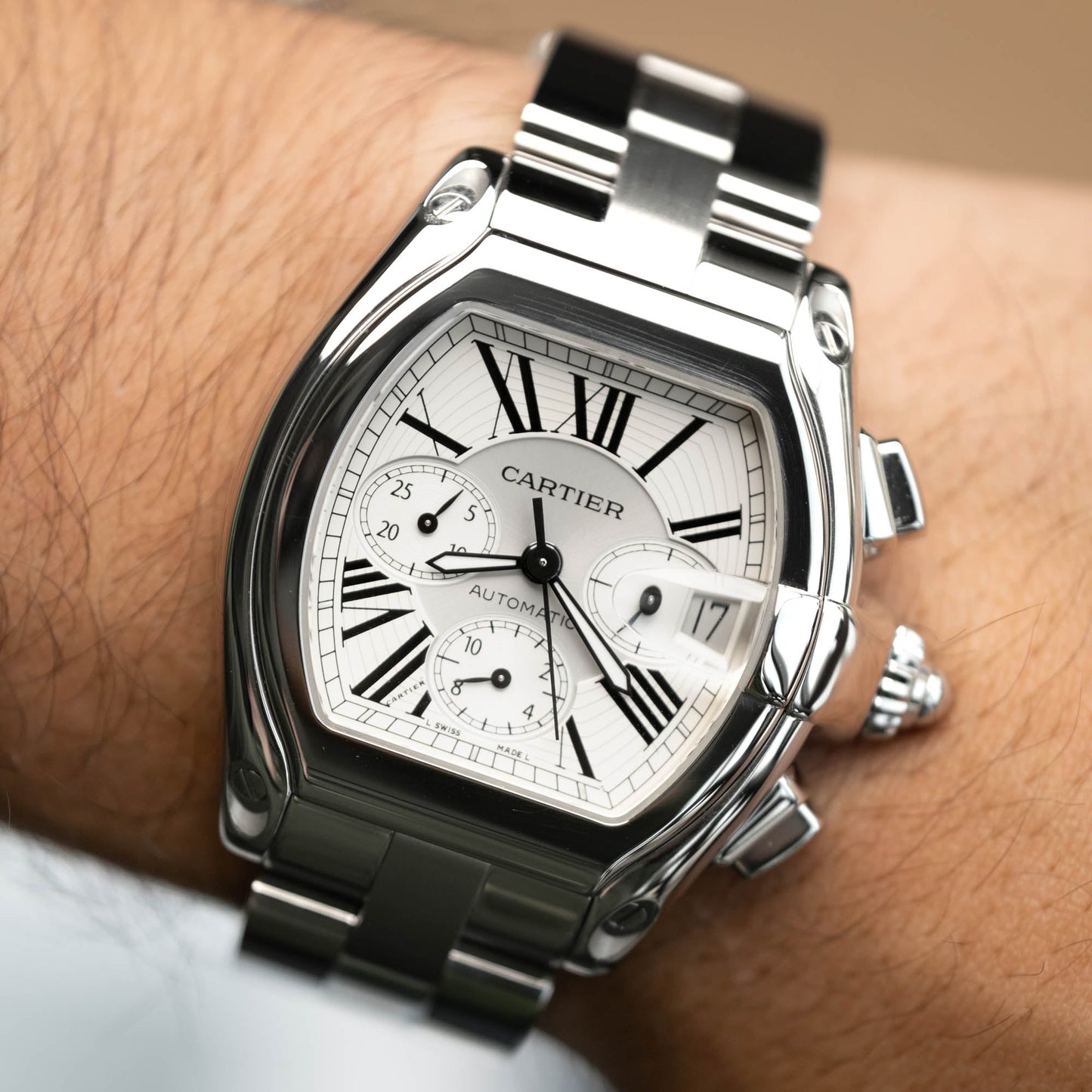Cartier Roadster Chronograph XL 2618 de 2014