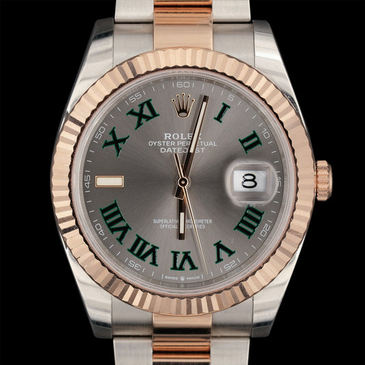 Rolex Datejust 41 mm "Wimbledon" ref. 126331 del 2020