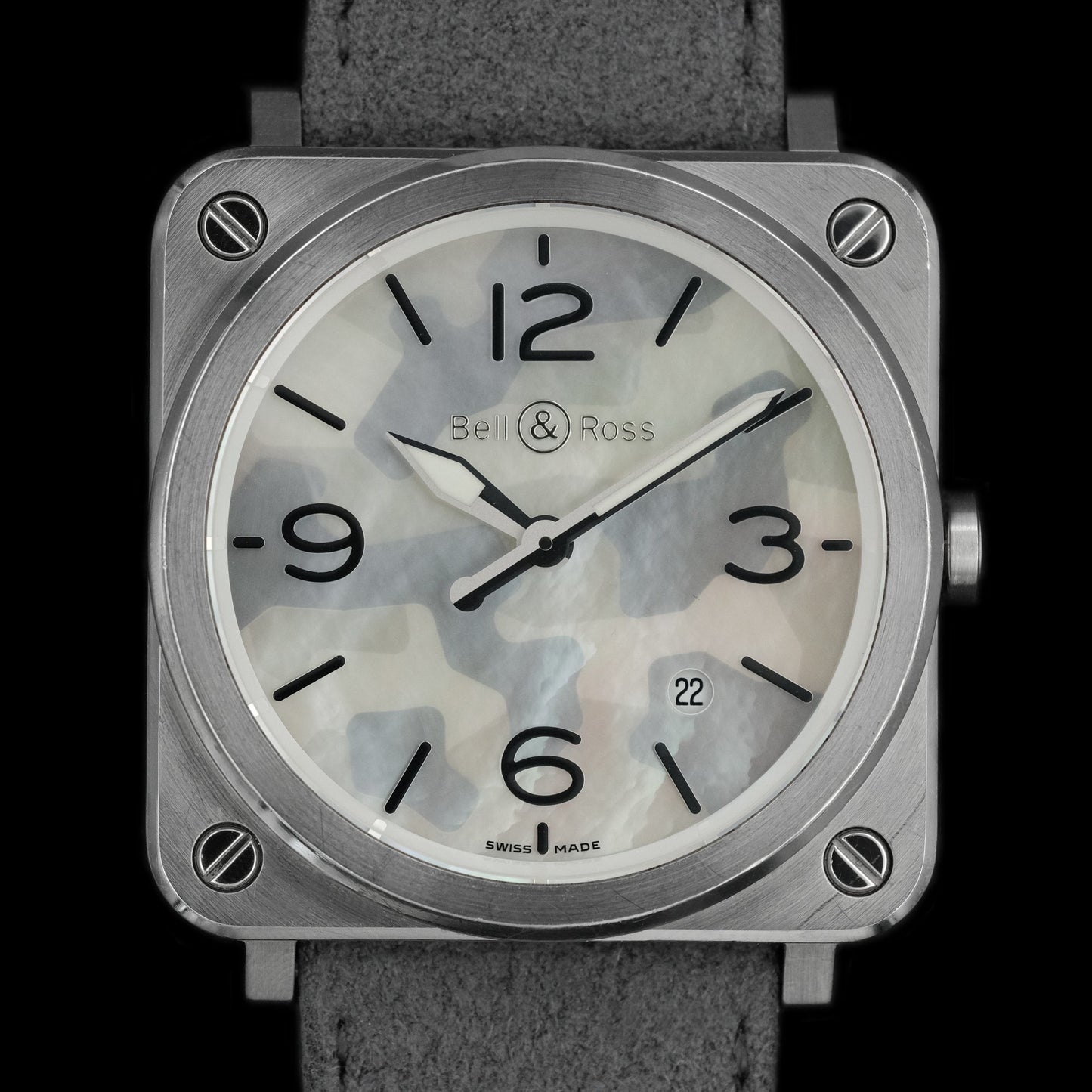 Bell & Ross BRS-CAMO-ST MOP Full-Set del 2017