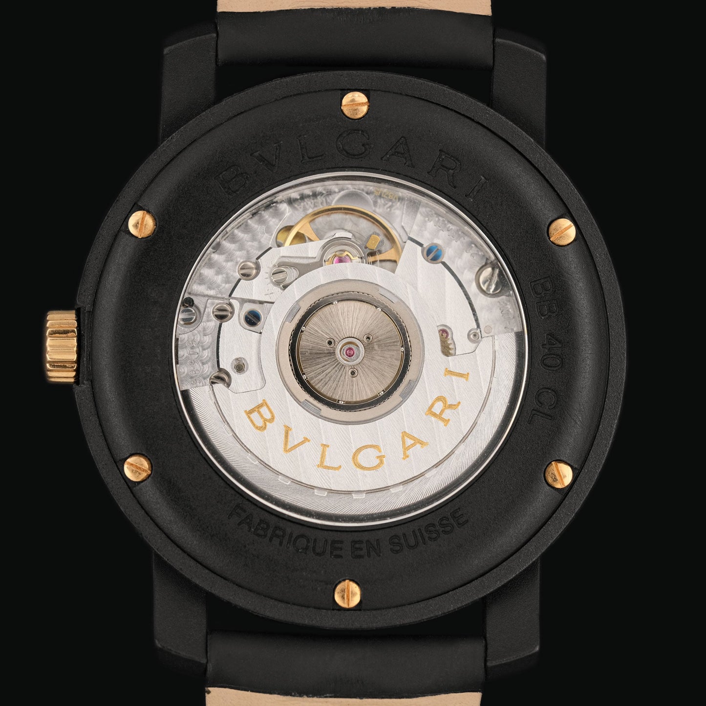 Bvlgari Carbongold Via Condotti BB40CL de 2011