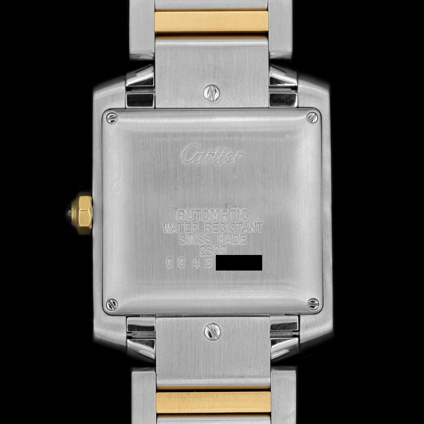 Cartier Tank Française Oro-Acero 2302 del 2000