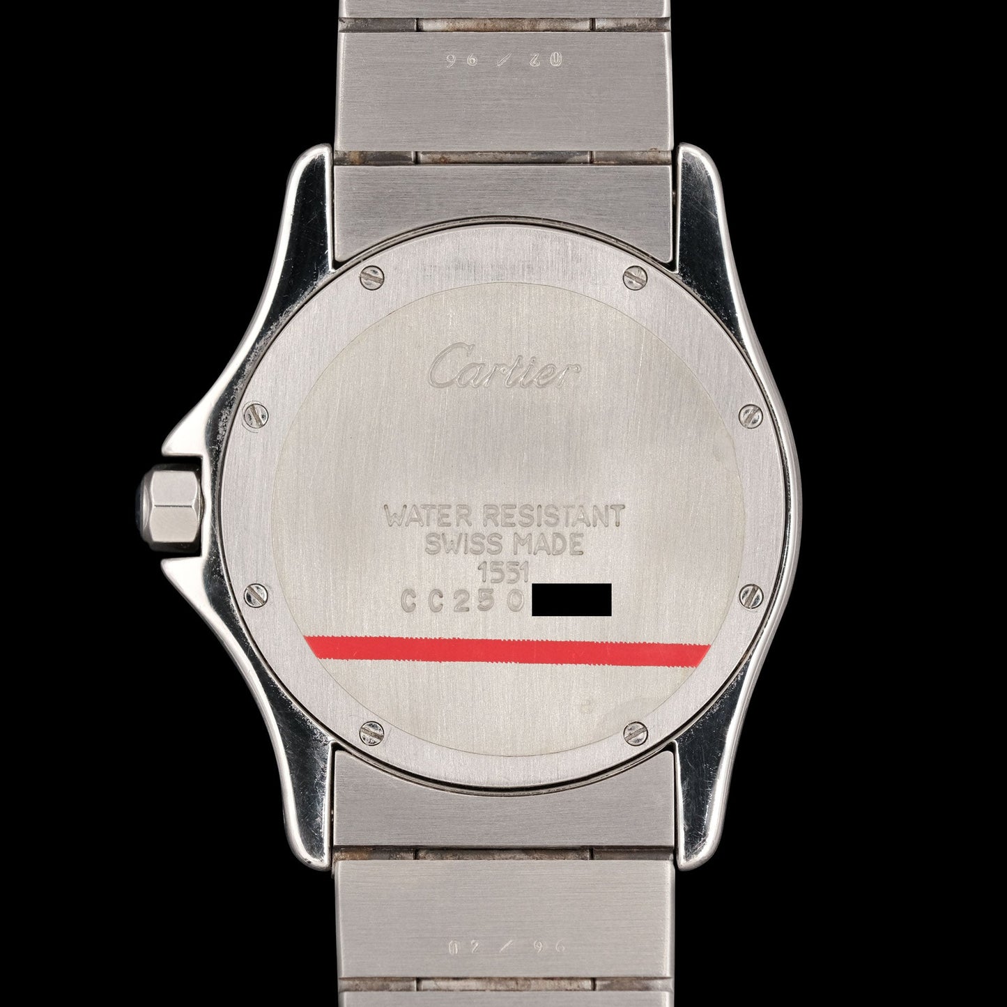 Cartier santos ronde ref.1551 de 1997