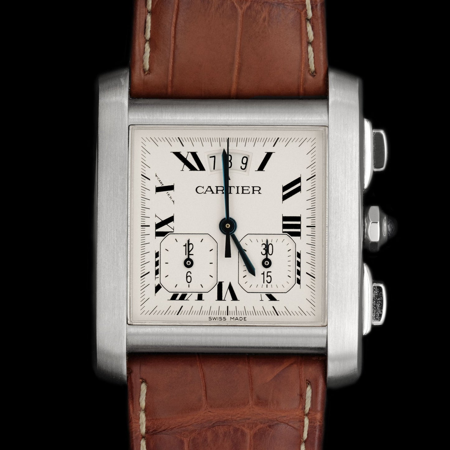 Cartier Tank Francaise 2531 Calendario Perpetuo Chronoflex de 2009