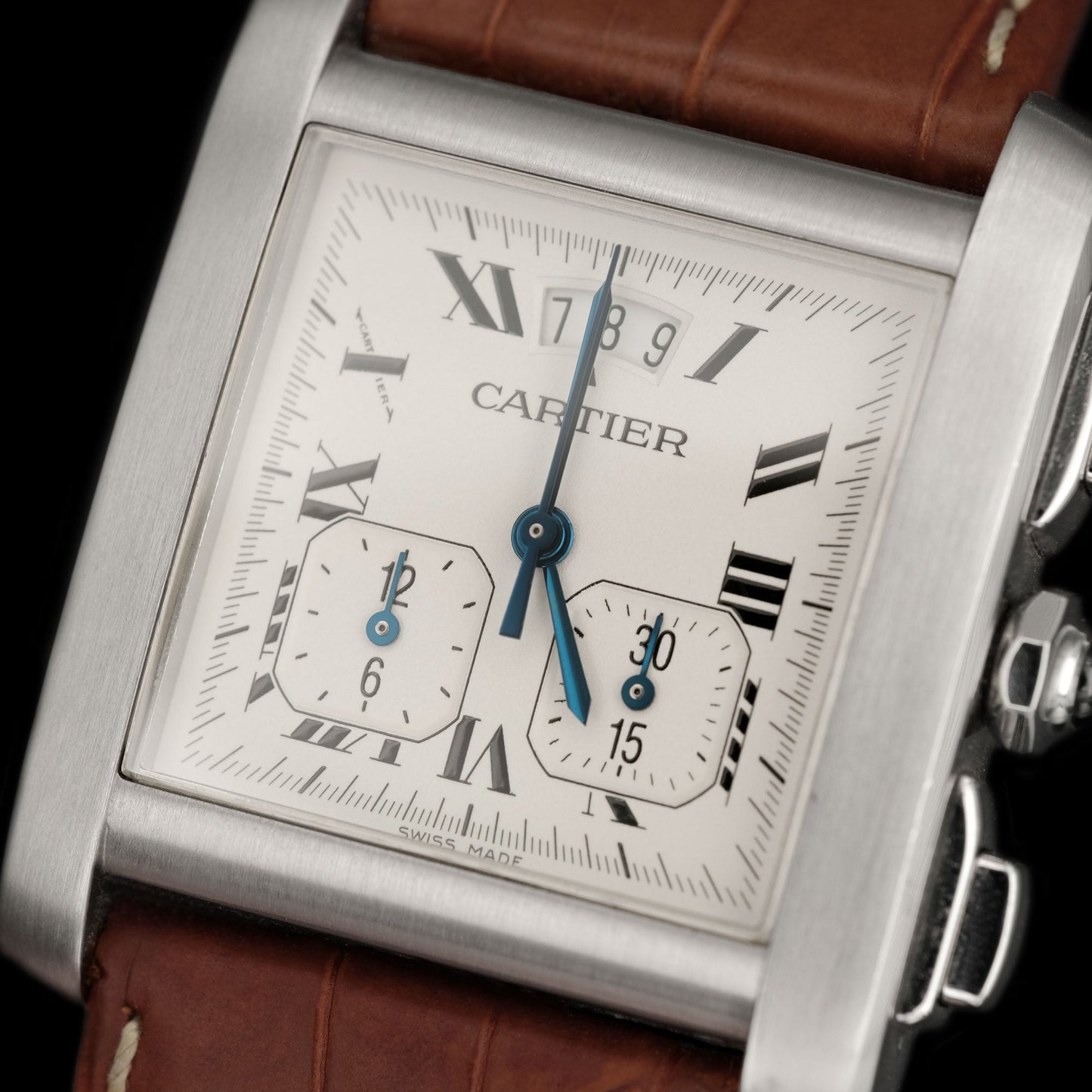 Cartier Tank Francaise 2531 Calendario Perpetuo Chronoflex de 2009