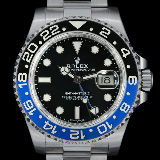 Rolex GMT Master II ref.116710BLNR Batman del 2019