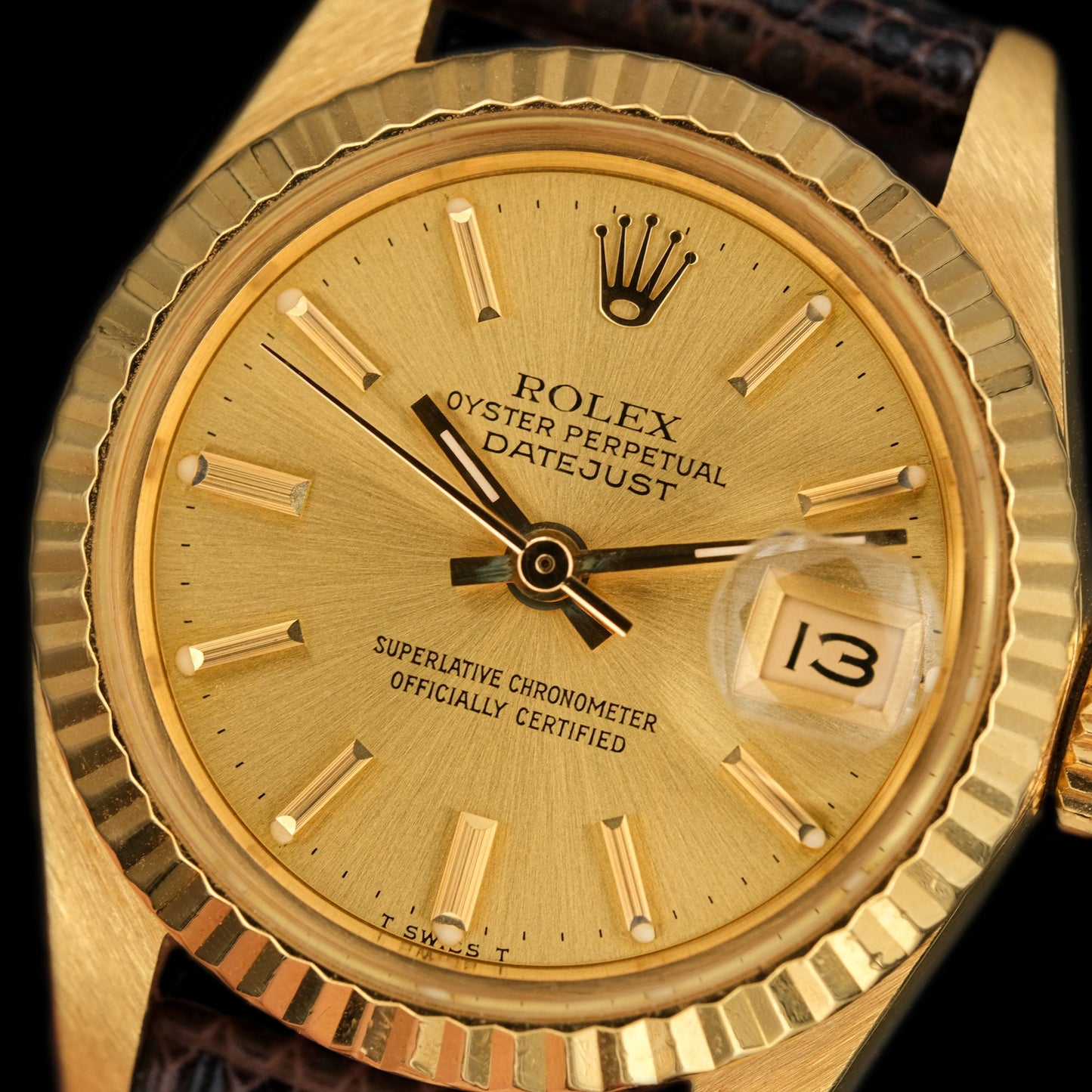 Rolex Datejust Ladies 26mm 18k ref.6917 de 1981