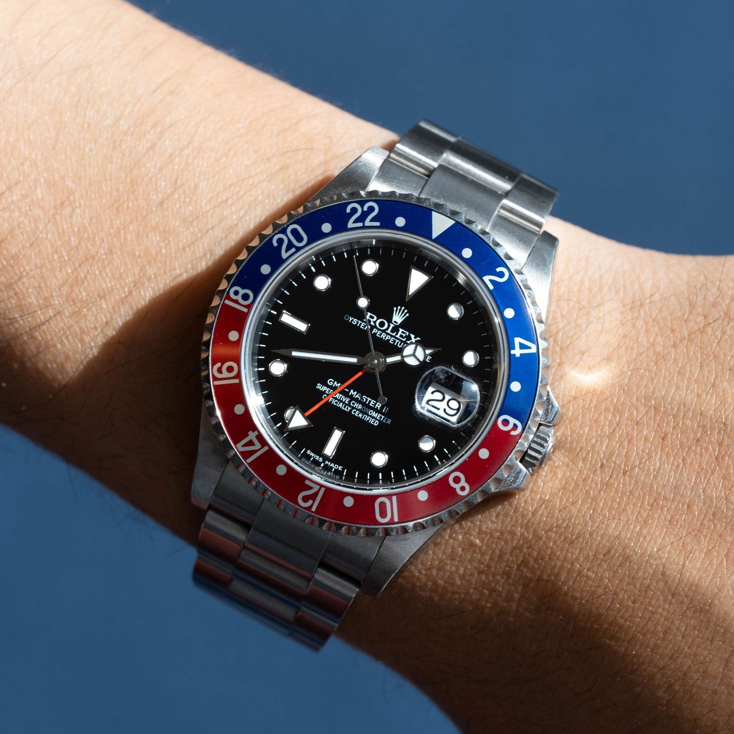 Rolex GMT Master ll ref.16710 Stick Dial del 2007
