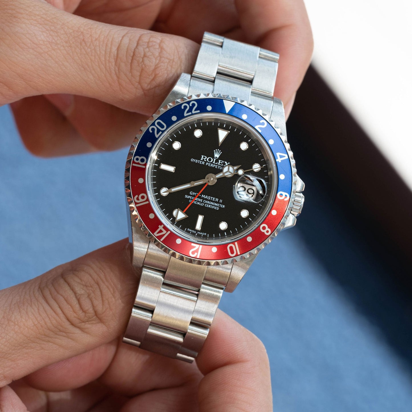 Rolex GMT Master ll ref.16710 Stick Dial del 2007