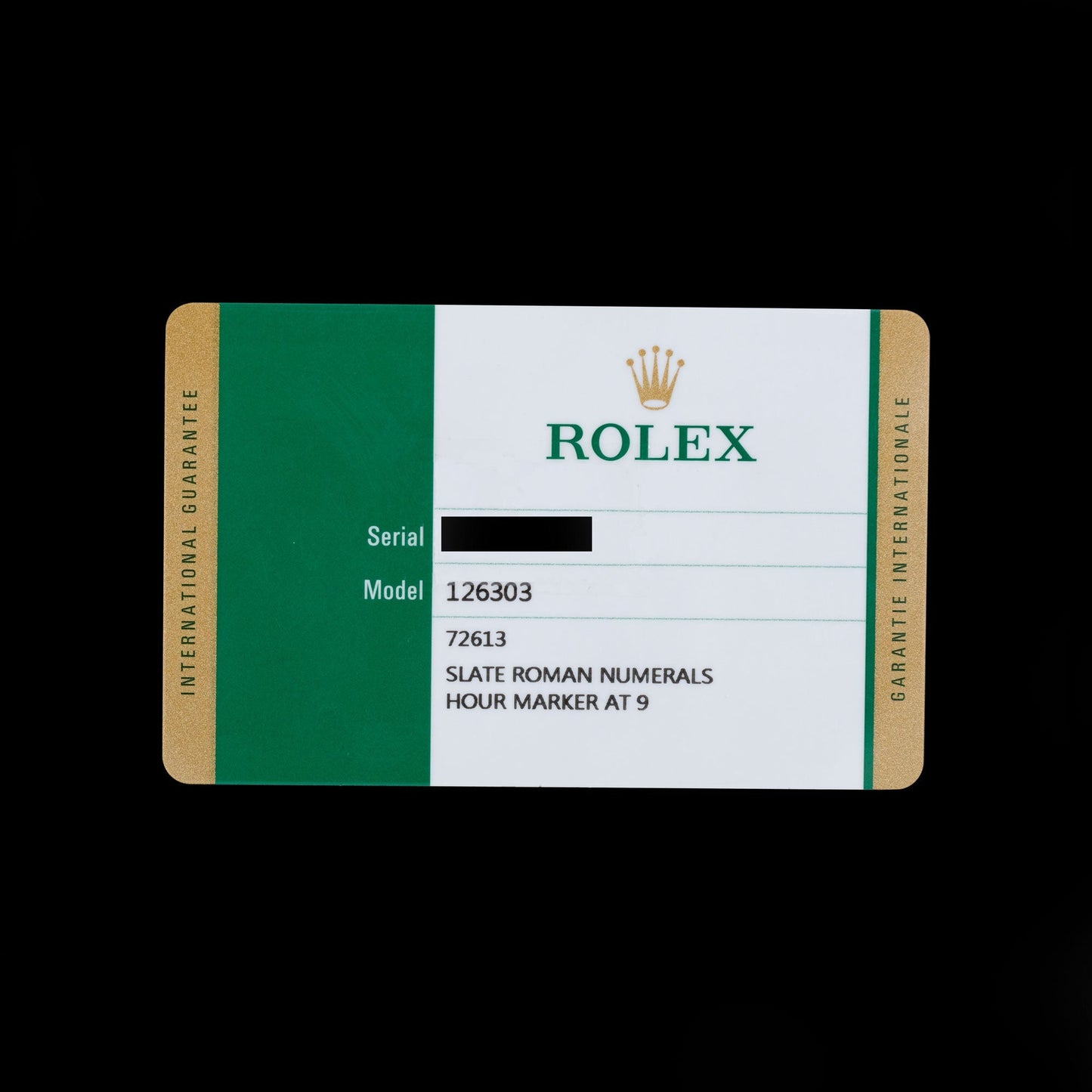 Rolex Datejust 41 Wimbledon ref.126303 del 2020