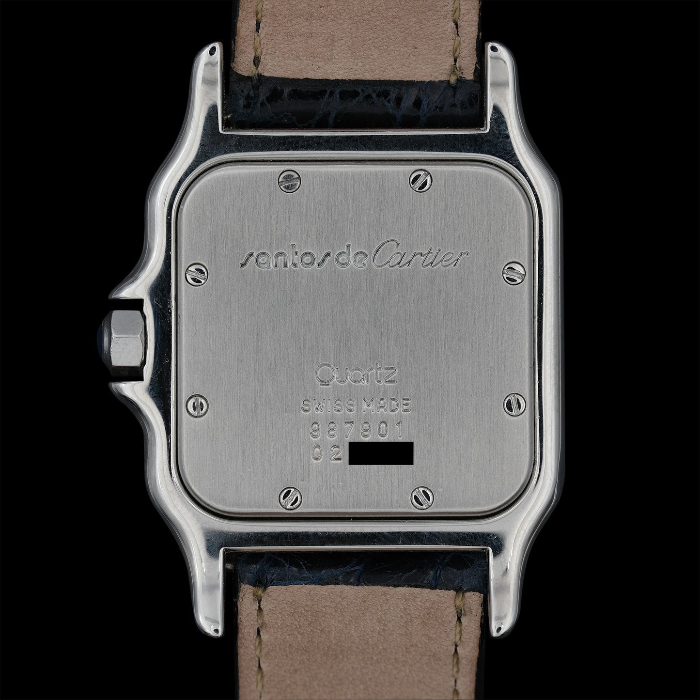 Cartier Santos Galbée ref.987901 de 1990´s