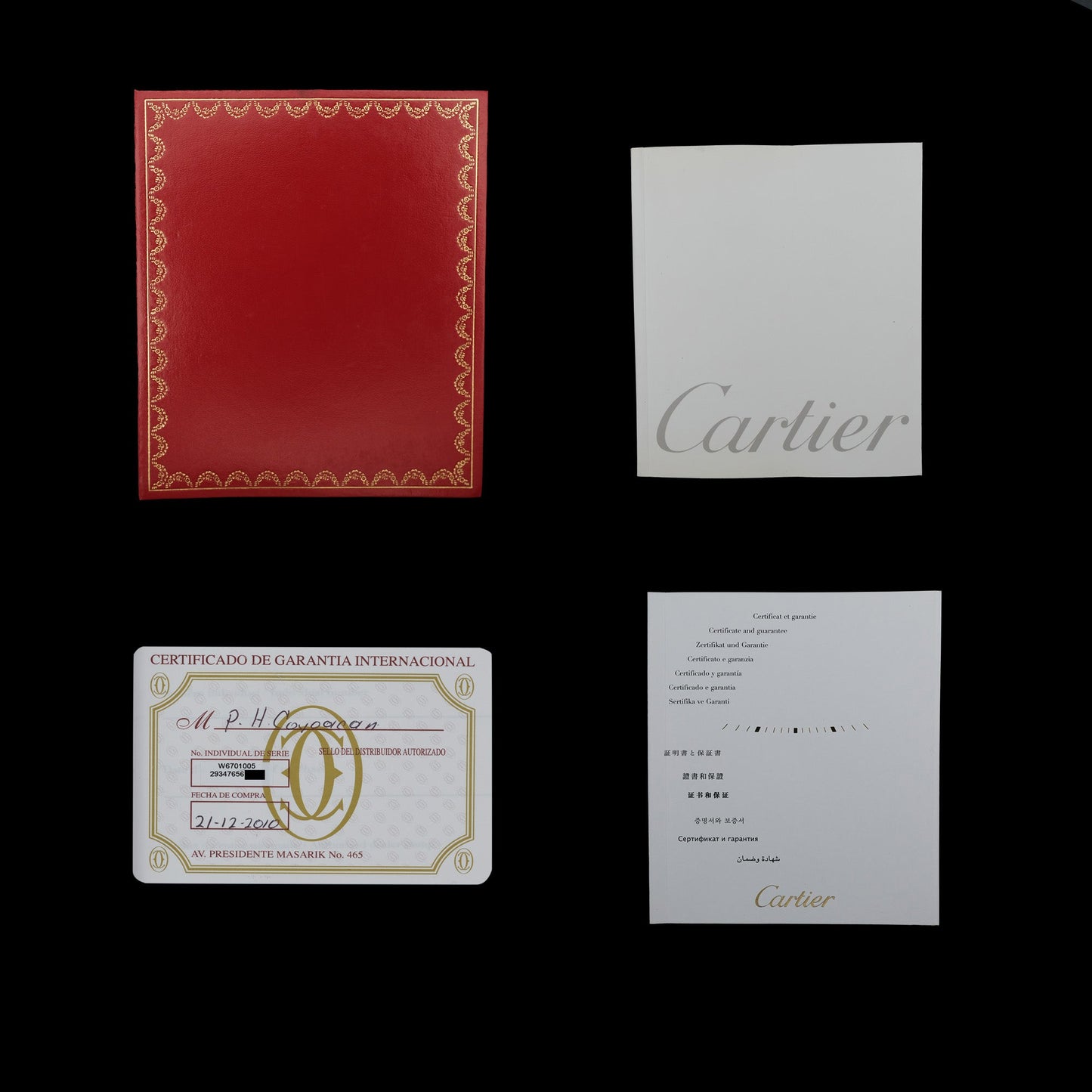 Cartier Ronde solo de Cartier Fullset  ref.2934 del 2010