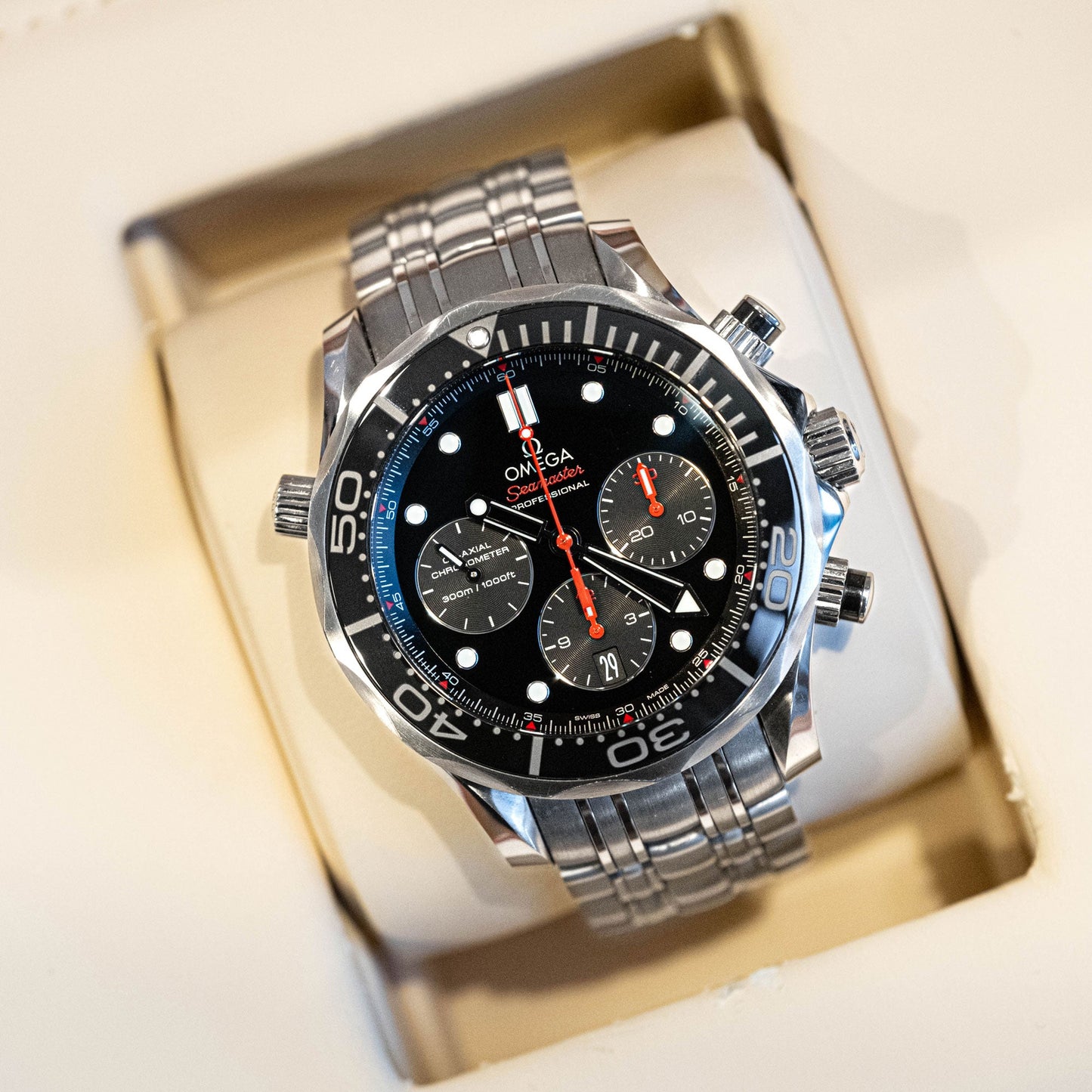 Omega Seamaster Chronograph Fullset del 2017