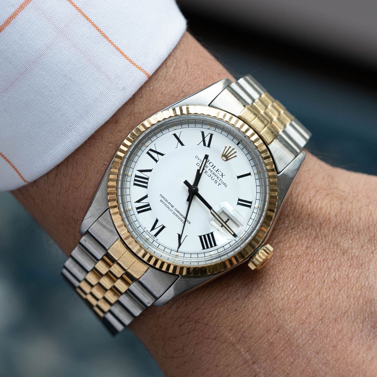 Rolex Datejust "Buckley Dial" ref.1601  Fullset de 1968