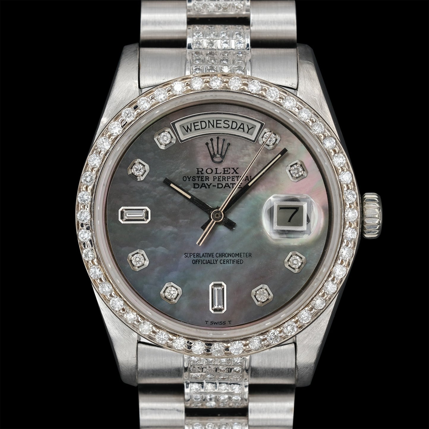 Rolex "Day-Date" ref.18039 "Madre Perla" de 1995