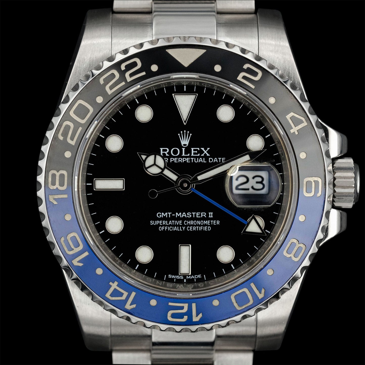 Rolex GMT Master II ref.116710BLNR Full-Set del 2017
